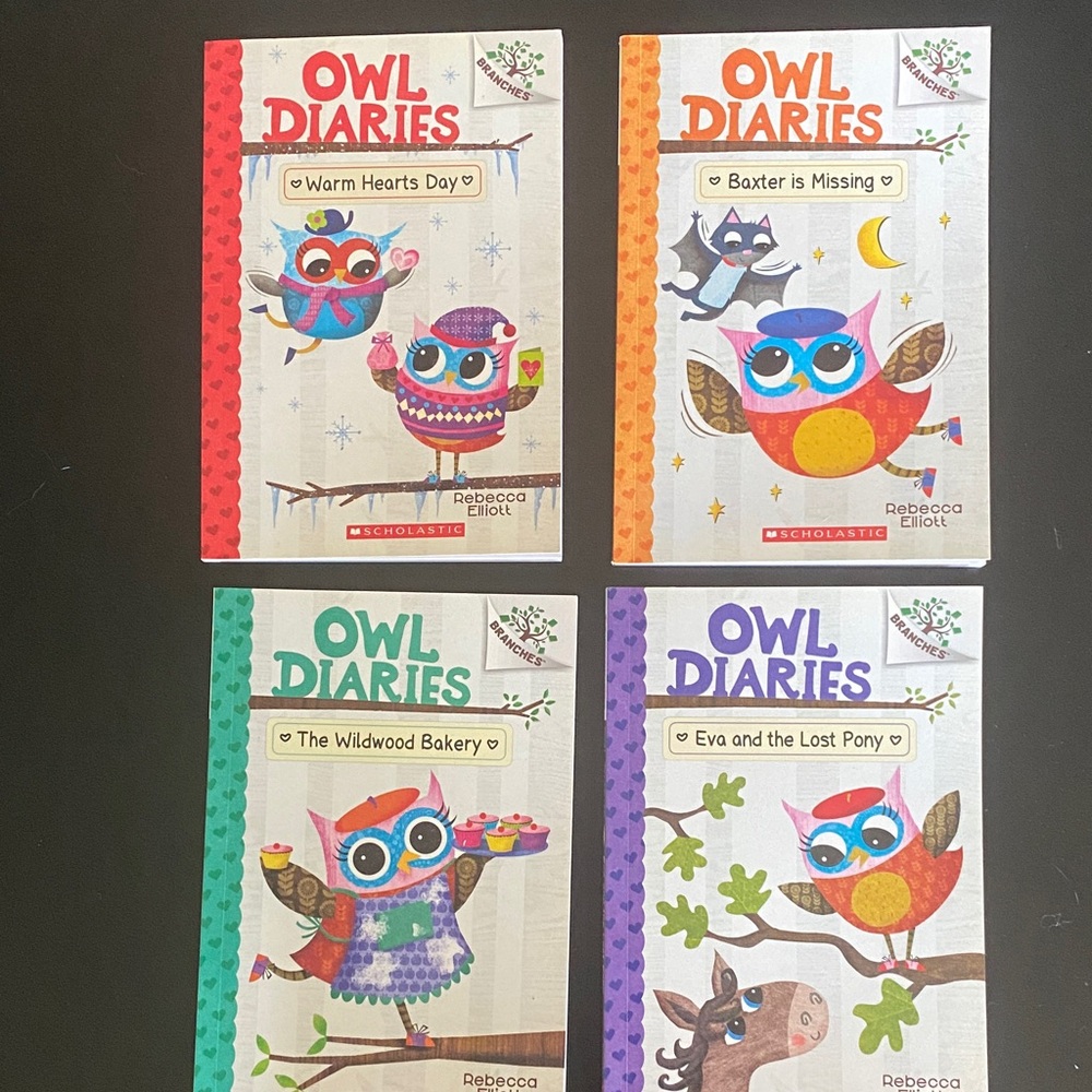 Scholastic Owl Diaries Colorful Book Collection